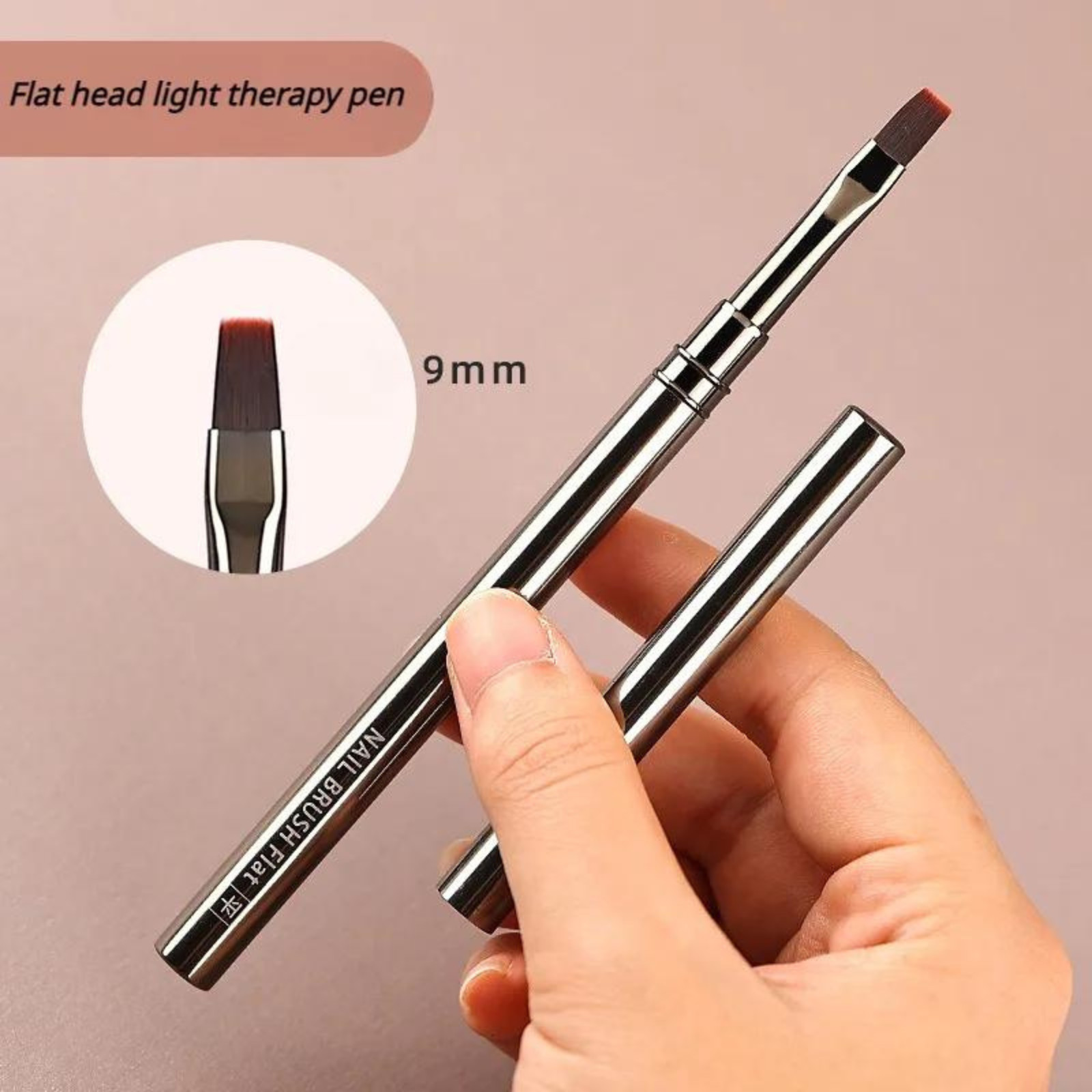Painting Liner Brush Gel Polish Precision Nail Art Thin Drawing Pen 6/9/12/18mm