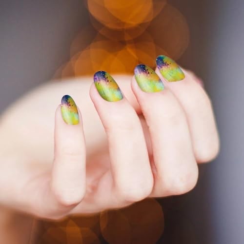 20 Sheets Color Blending Nail Polish Stickers Full Nail Wraps for Women Kit 2