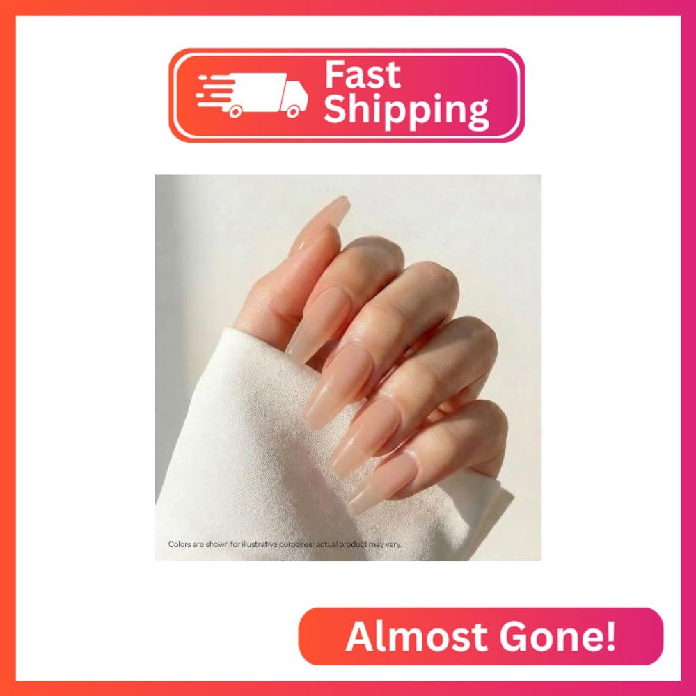 Apres Neutrals Gel-X Alex Box Of Nail Tips, 11 Sizes 00-9, Soft Gel Nail Tip Box