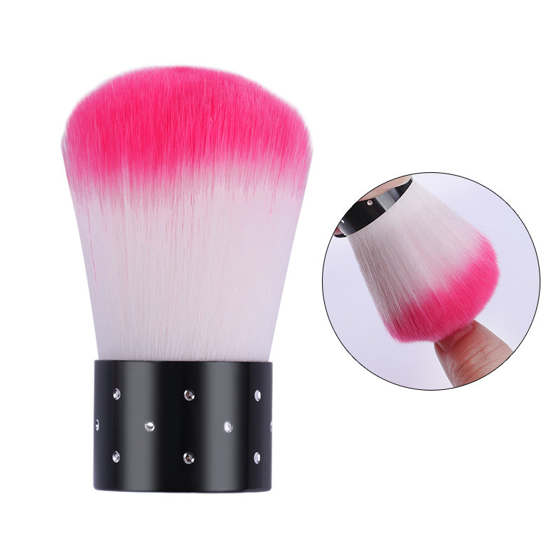 80Pcs/lot Soft Nails Brush Dust Remover Powder Cleaning Manicure Nail Tool Clean