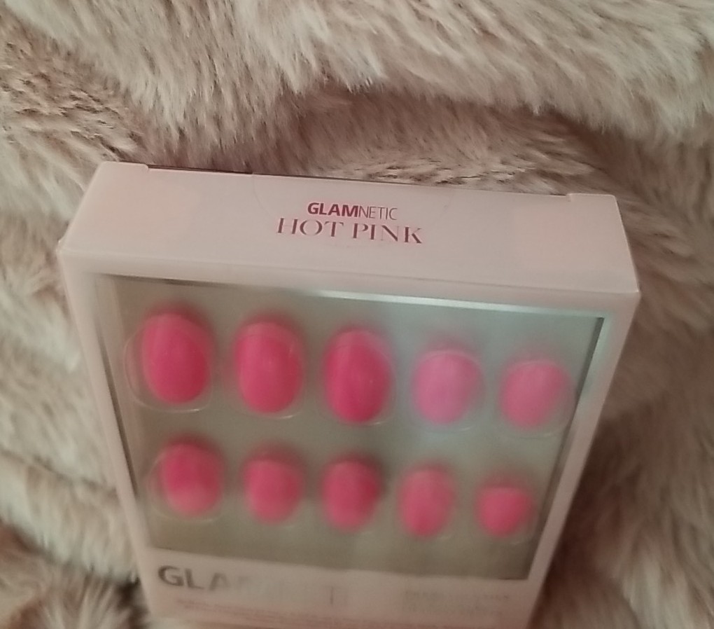 Glamnetic Press-On Nails – Hot Pink – 30ct