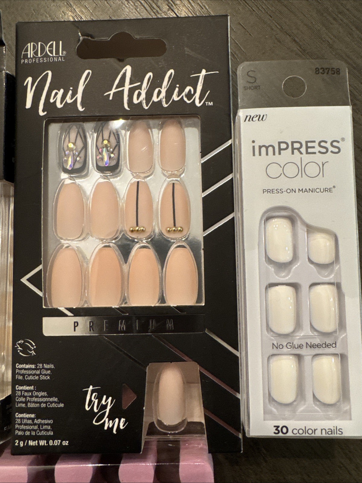 Ardell Nail Addict, Sally Hansen, imPress Nail Sets Plus Extras