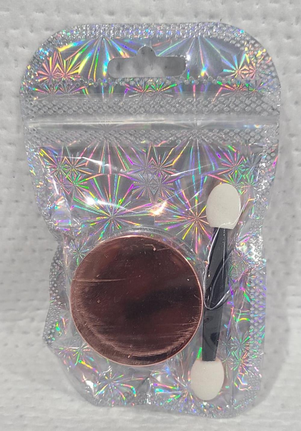 Allstarry Unicorn Chrome Nail Powder, Aurora Mermaid Iridescent White Pearl Nail