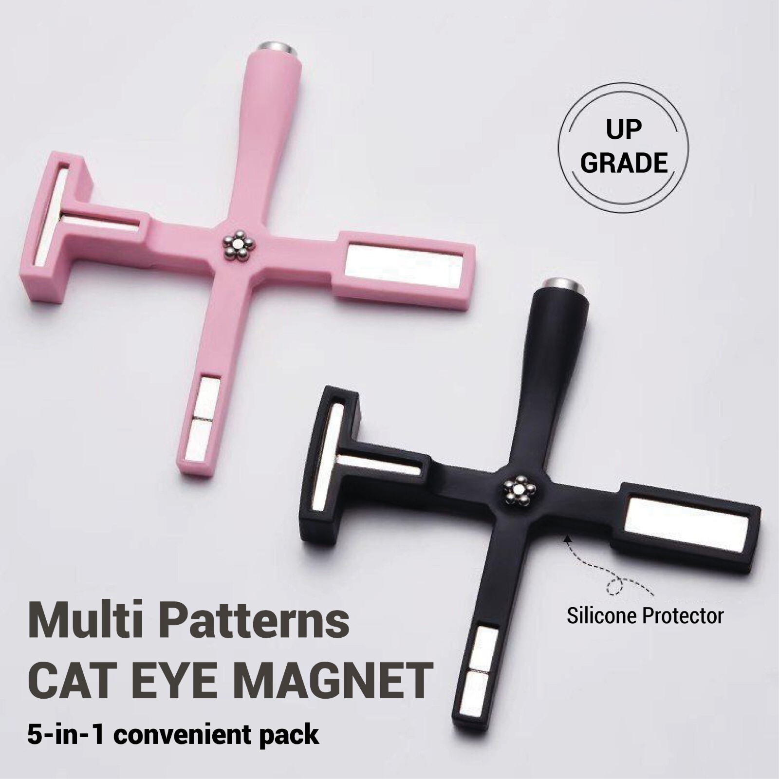 5-in-1 Strong Magnet Cross Cat Eye Magnet Cross Cat Eye Nail Magnet Manicurist
