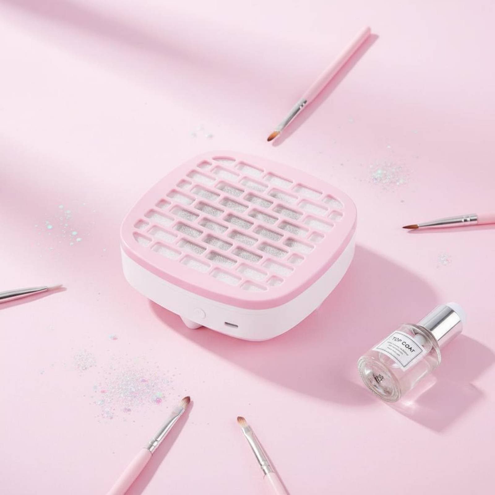 Nail Dust Collector High Suction Power Manicure Tool Portable for Manicurists