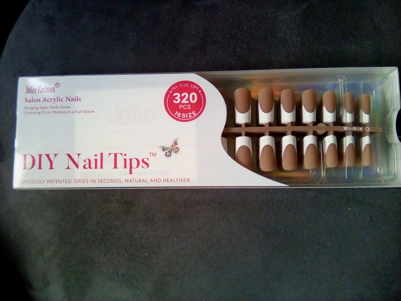 Jofay Fashion Salon Acrylic Nails 320 pcs DIY Nail Tips