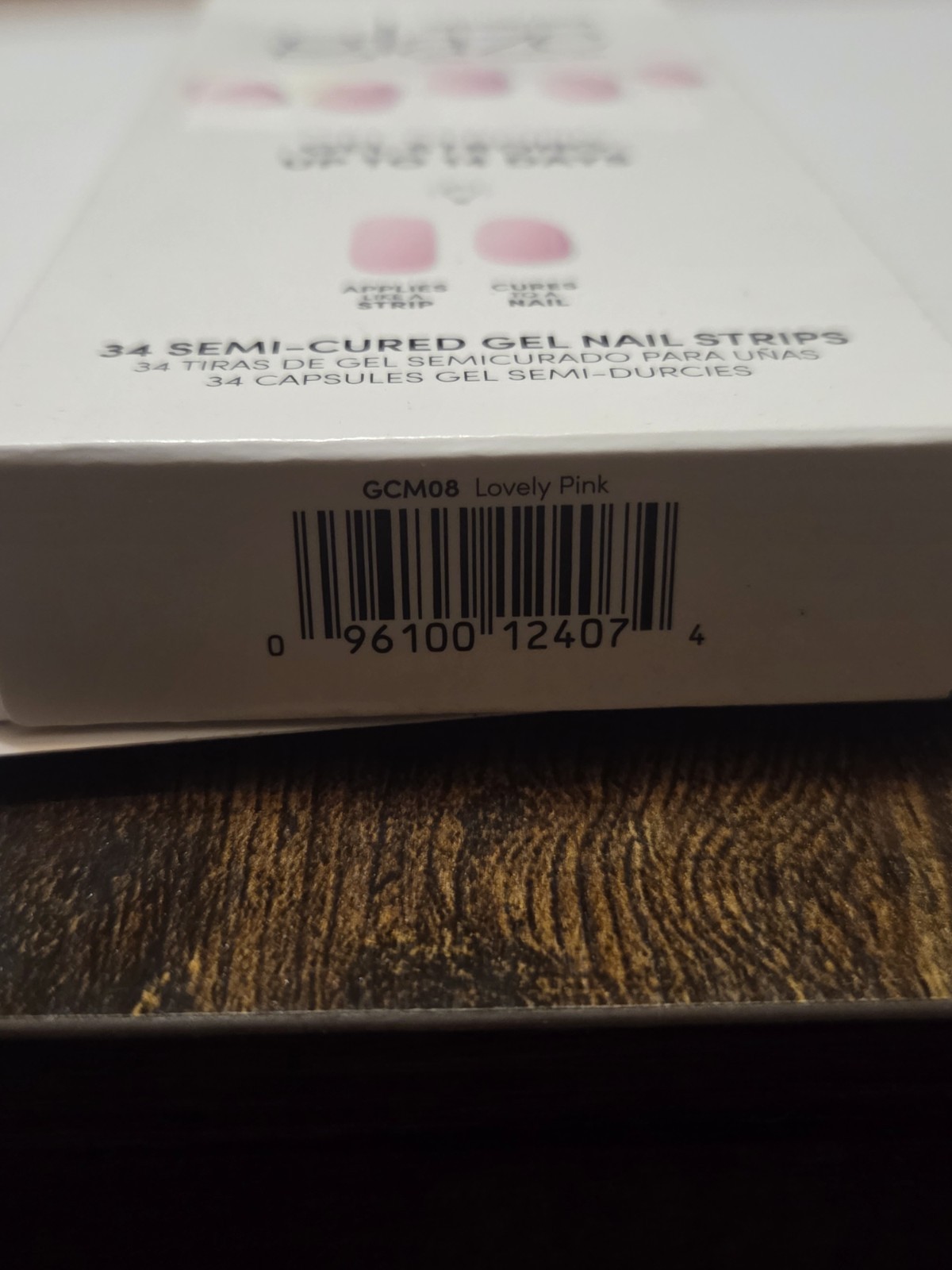 Dashing Diva Glaze Semi-Cured Gel Nail Strips – Lovely Pink – NEW