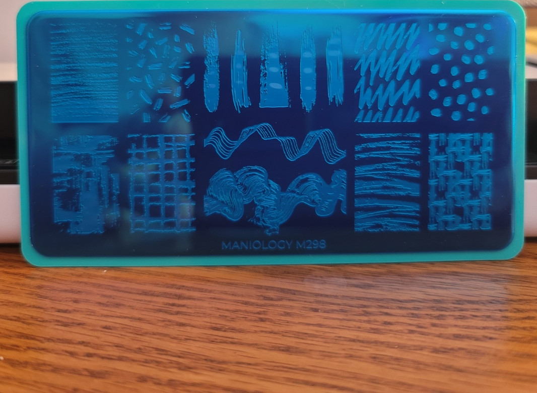M298 Maniology Nail Stamping Plate