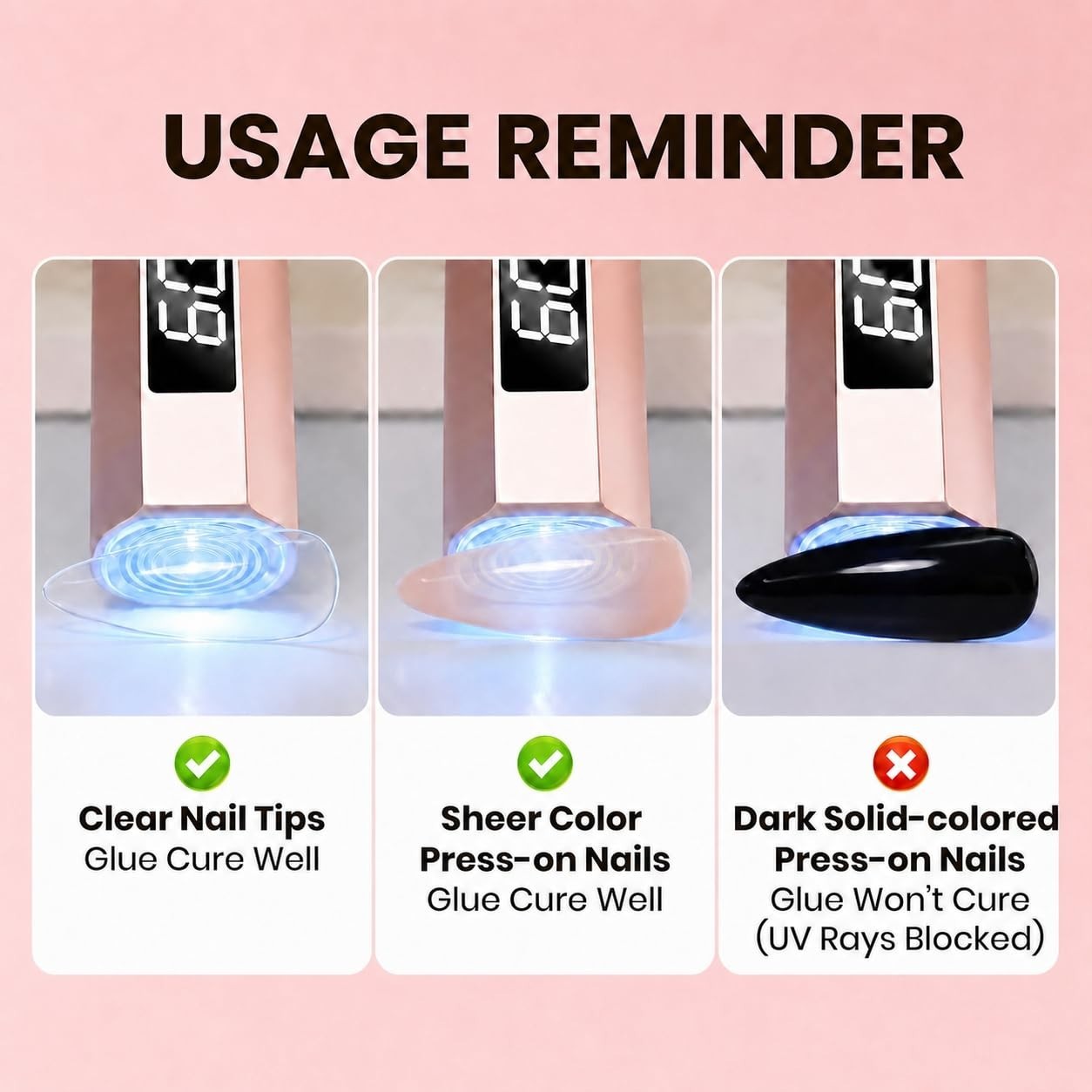 Nail Glue Gel 2Pcs 20g – No Wipe Instant Apex Tips, Hema-Free, Medium Viscosity,