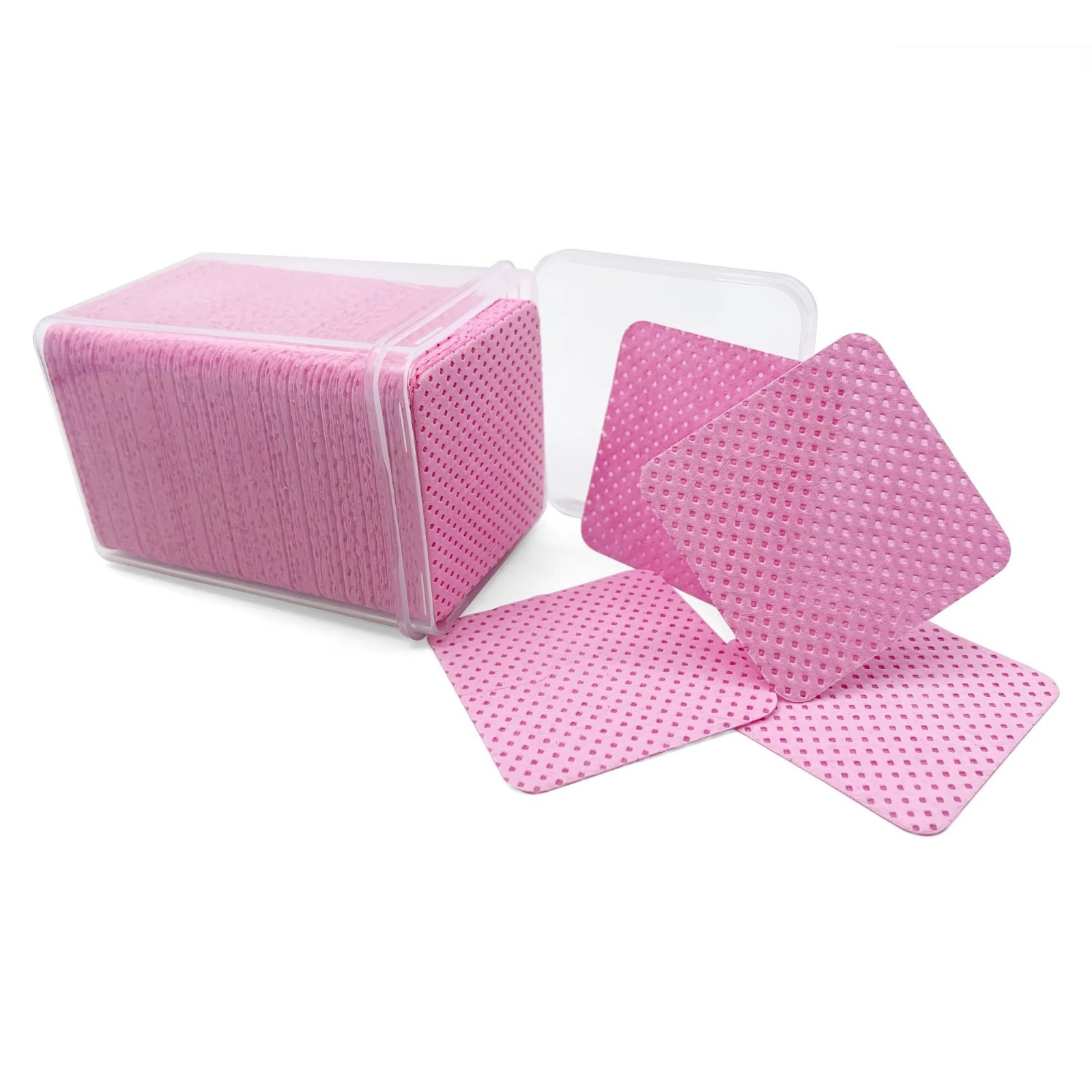 300 Pack Lint Free Nail Wipes Cotton Pads for Gel Polish Makeup Remover Prep