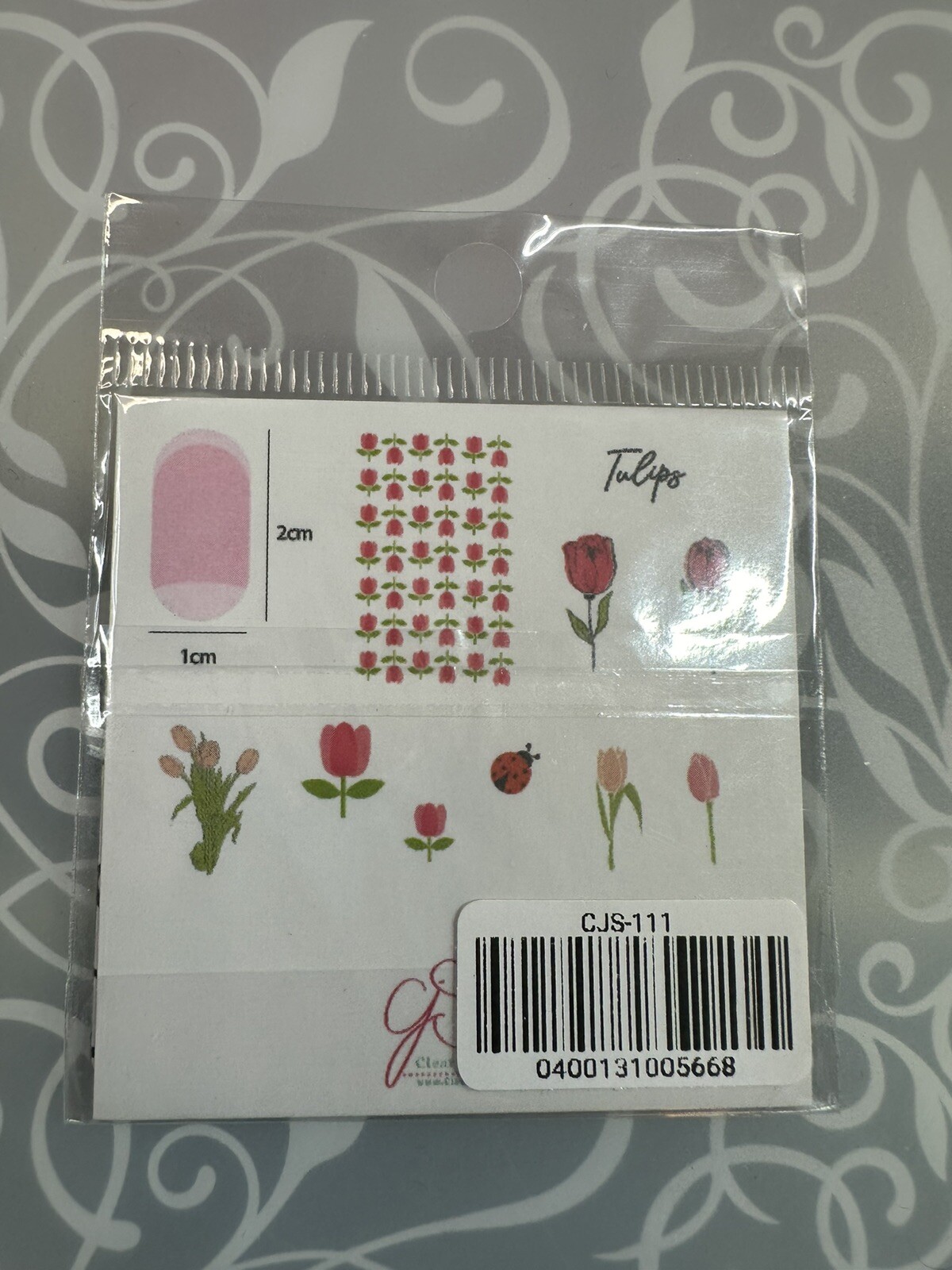 Clear Jelly Stamper CJS-111 Nail Stamping Plate