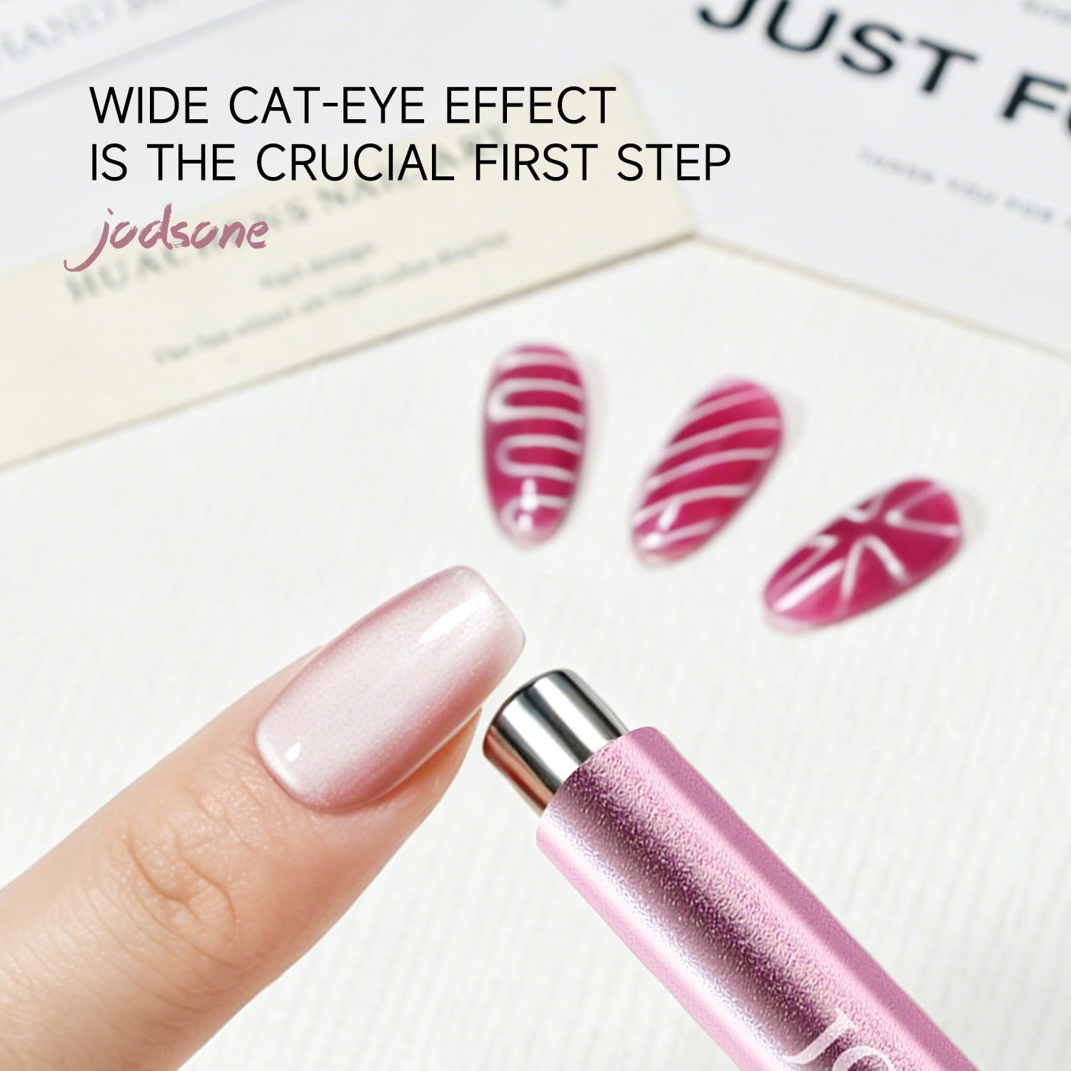 Cat Eye Magnet Set for Nails,17Pcs Cateye Magnet Tools for Cat Eye Gel Polish,Na