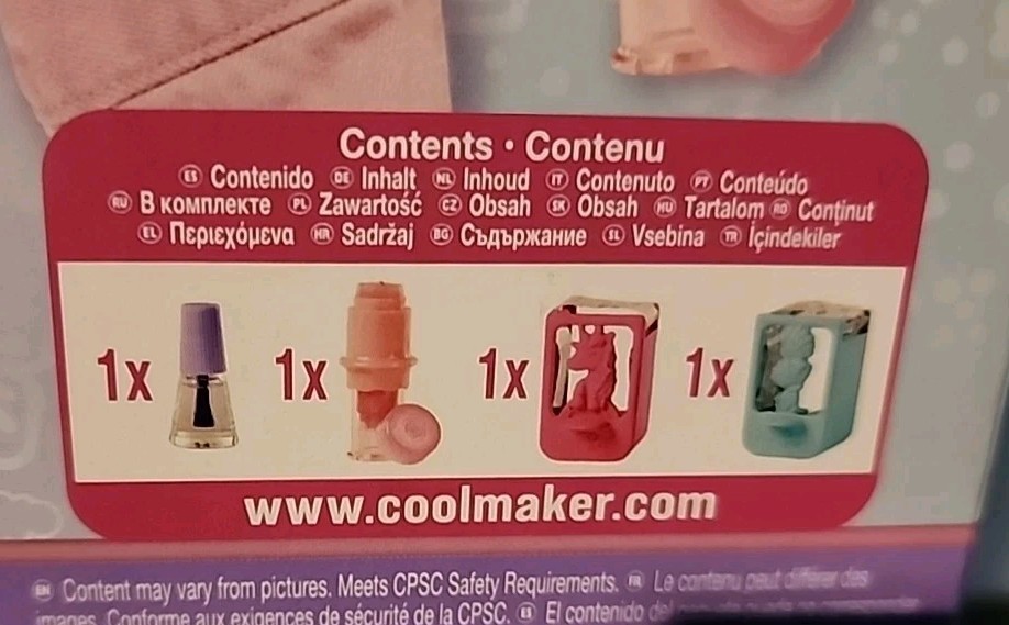 Cool Maker, GO GLAM Nail Kit Refill with Unicorn & Mermaid Designs, Style 80 NEW