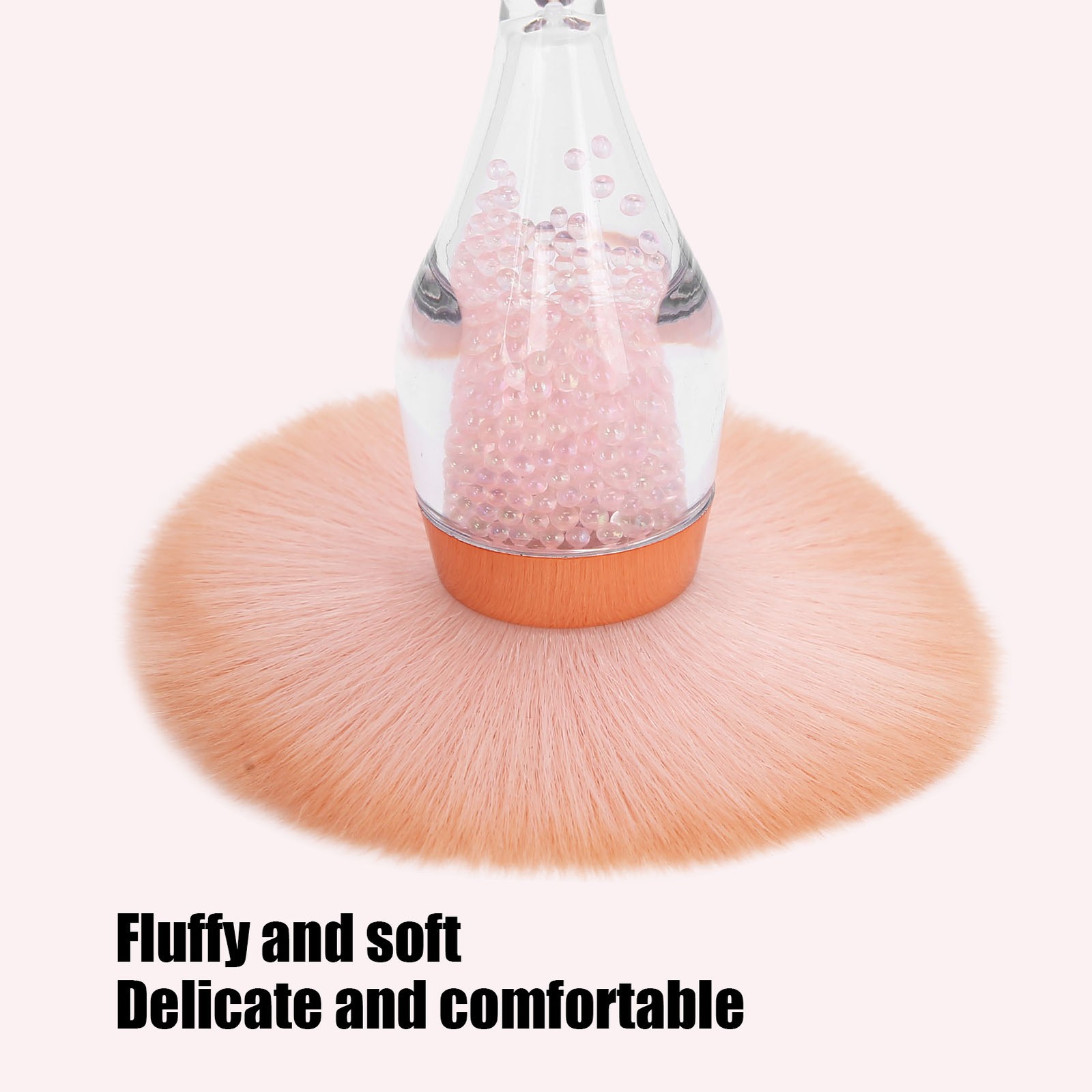 Loose Powder Brush Large Fluffy For Beauty And Makeup Professionals 14.5cm