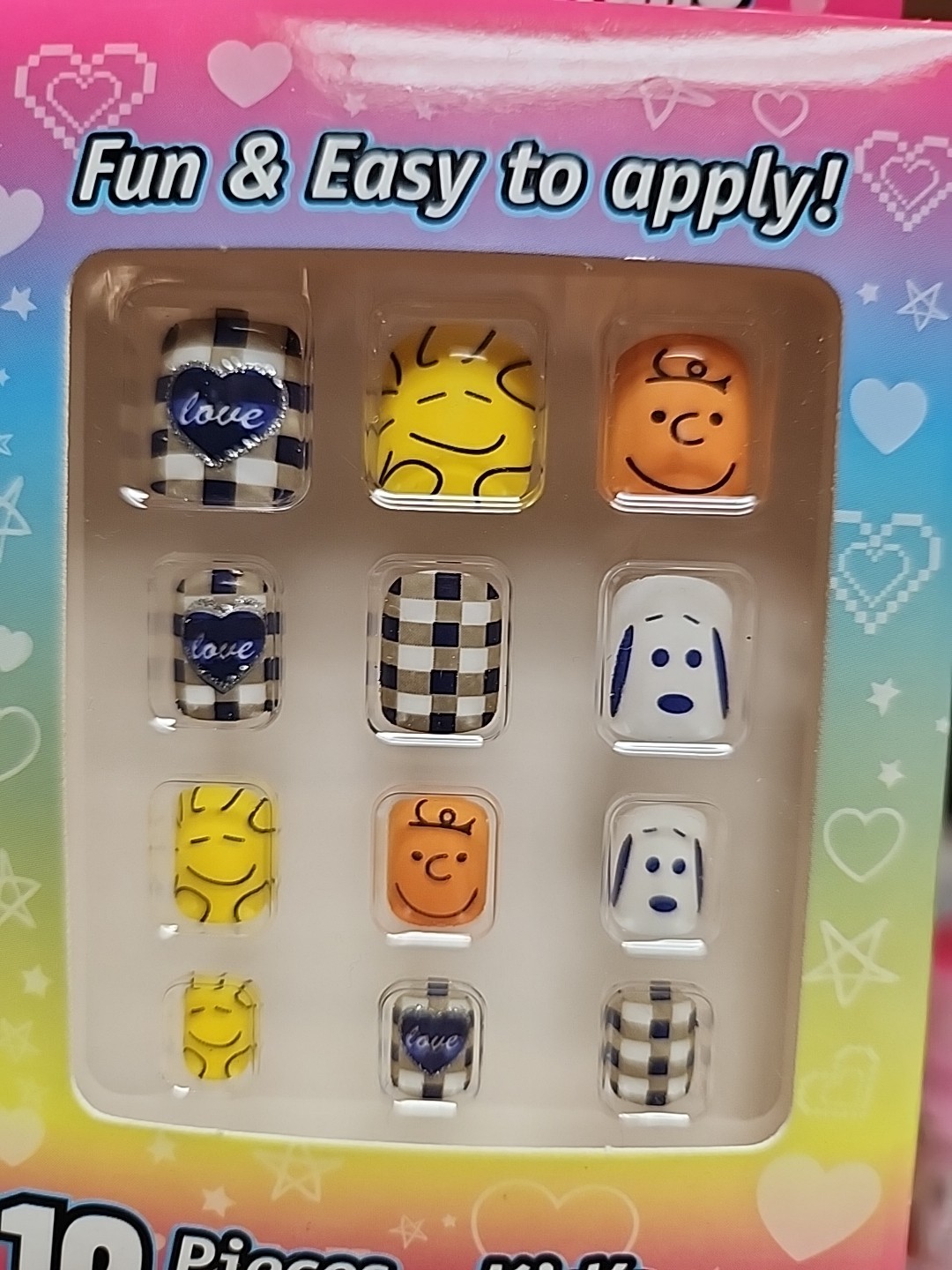 Peanuts Snoopy Press On Fashion Nails 2 Box Set Style #2