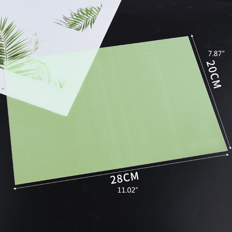 12Pcs Shrink Dink Sheets Shrink Film Sheets Sanded Shrink Plastic Sheet Luminous