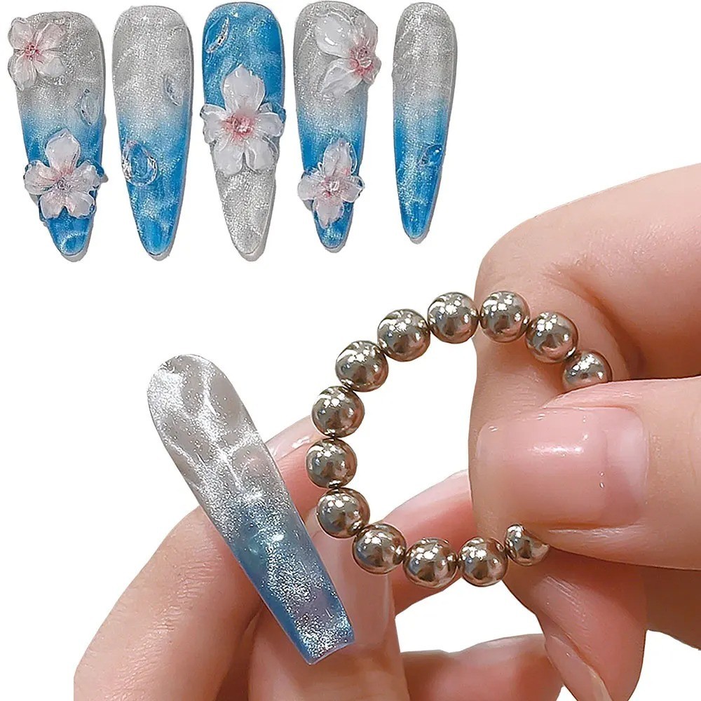 Magnetic Cat Eye Nail Pen 3-in-1 Gel Polish Magnet Stick 130mm Strong