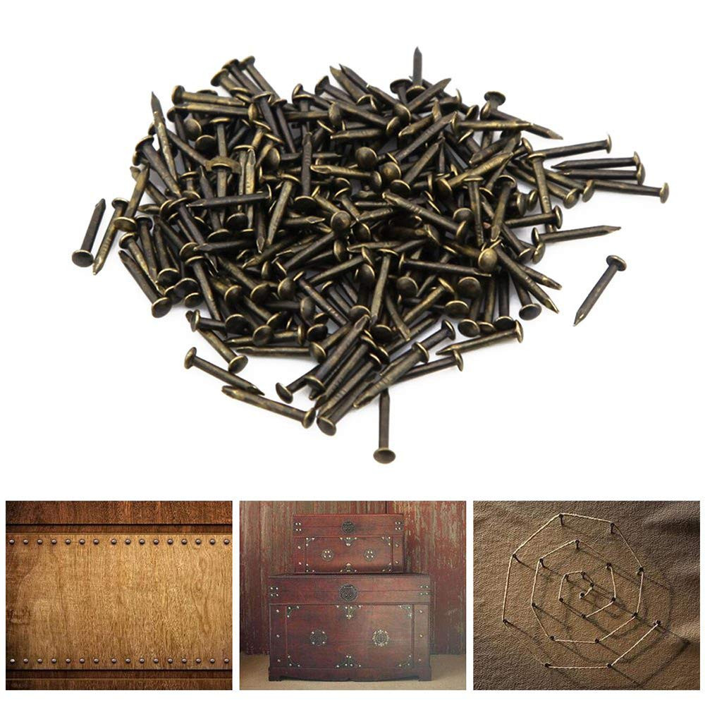 500PCS Small Nail Round Head Tiny Nails String Art Nails Hand-Made Hardware Acce