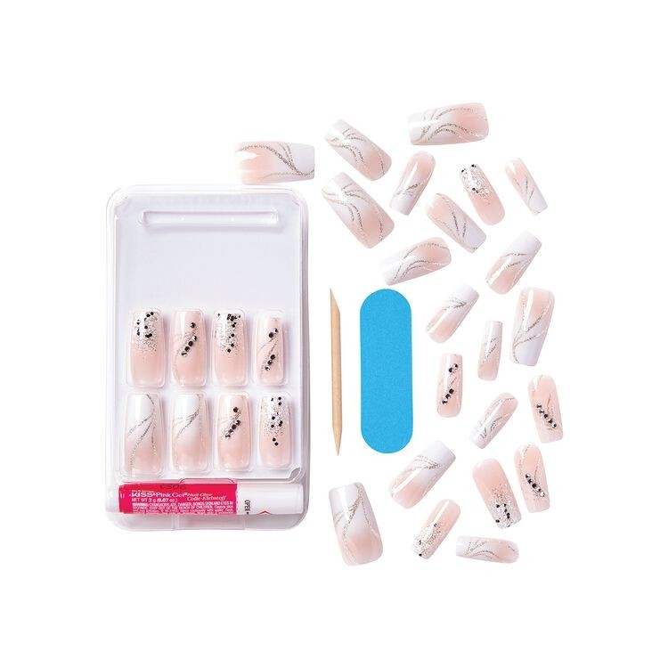 Kiss Classy Premium Nails Long CSP03 86587 Lot Of 6 Packs