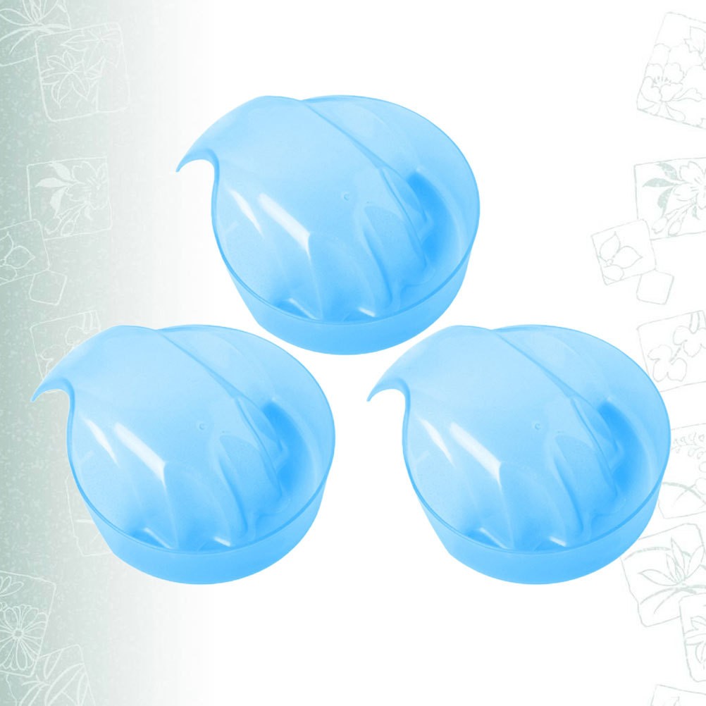 3 Pcs Hand Soaking Bowl Manicure Treatment Tool Nail Polish Remover