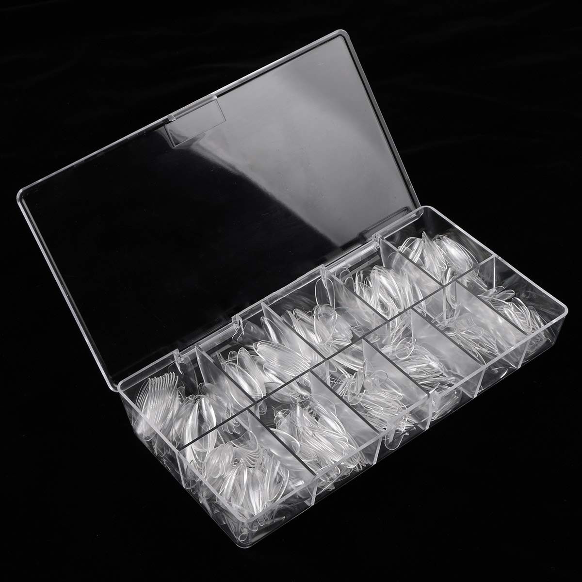 Nail Tips And Glue Acrylic Nails Set – Press On Nails Set 500PCS Short Stiletto