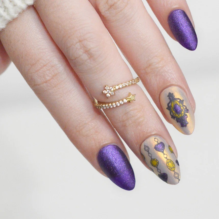 M594 Maniology Nail Stamping Plate
