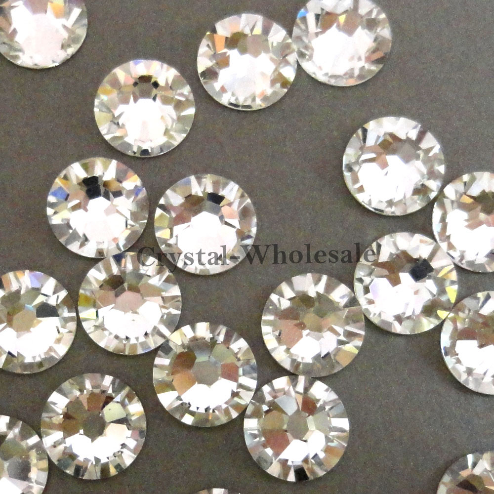 Swarovski 2058 / 2088 Flatbacks Rhinestones Wholesale Lot Bulk clear CRYSTAL 001