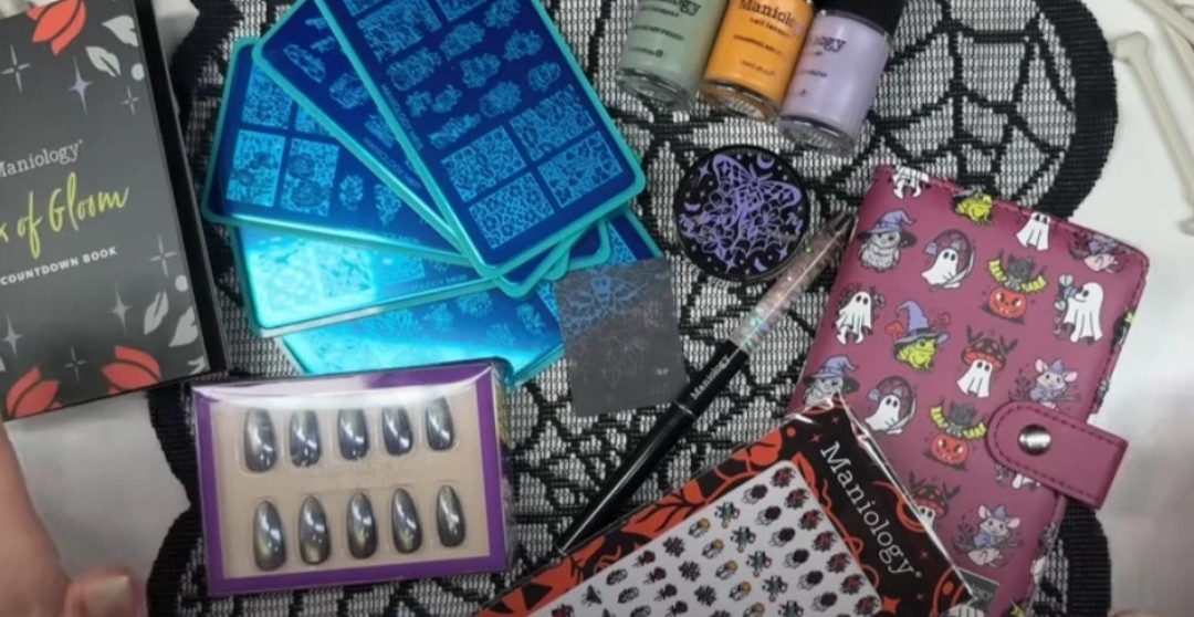 Htf! Maniology Box of Gloom ’25 Limited Edition Nail Stamping
