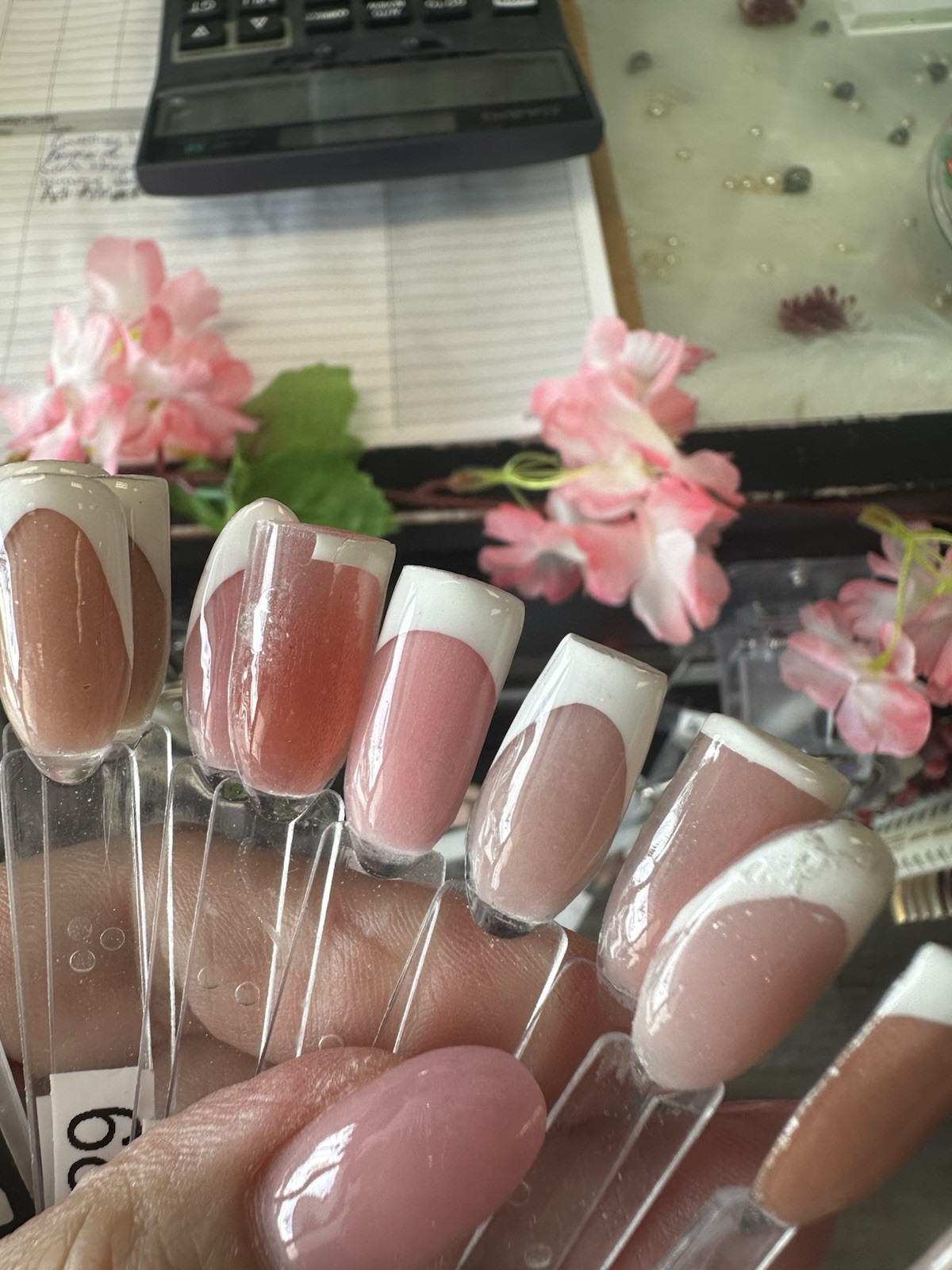 4oz powder acrylic cover nude pink and natural pink for French or where alone