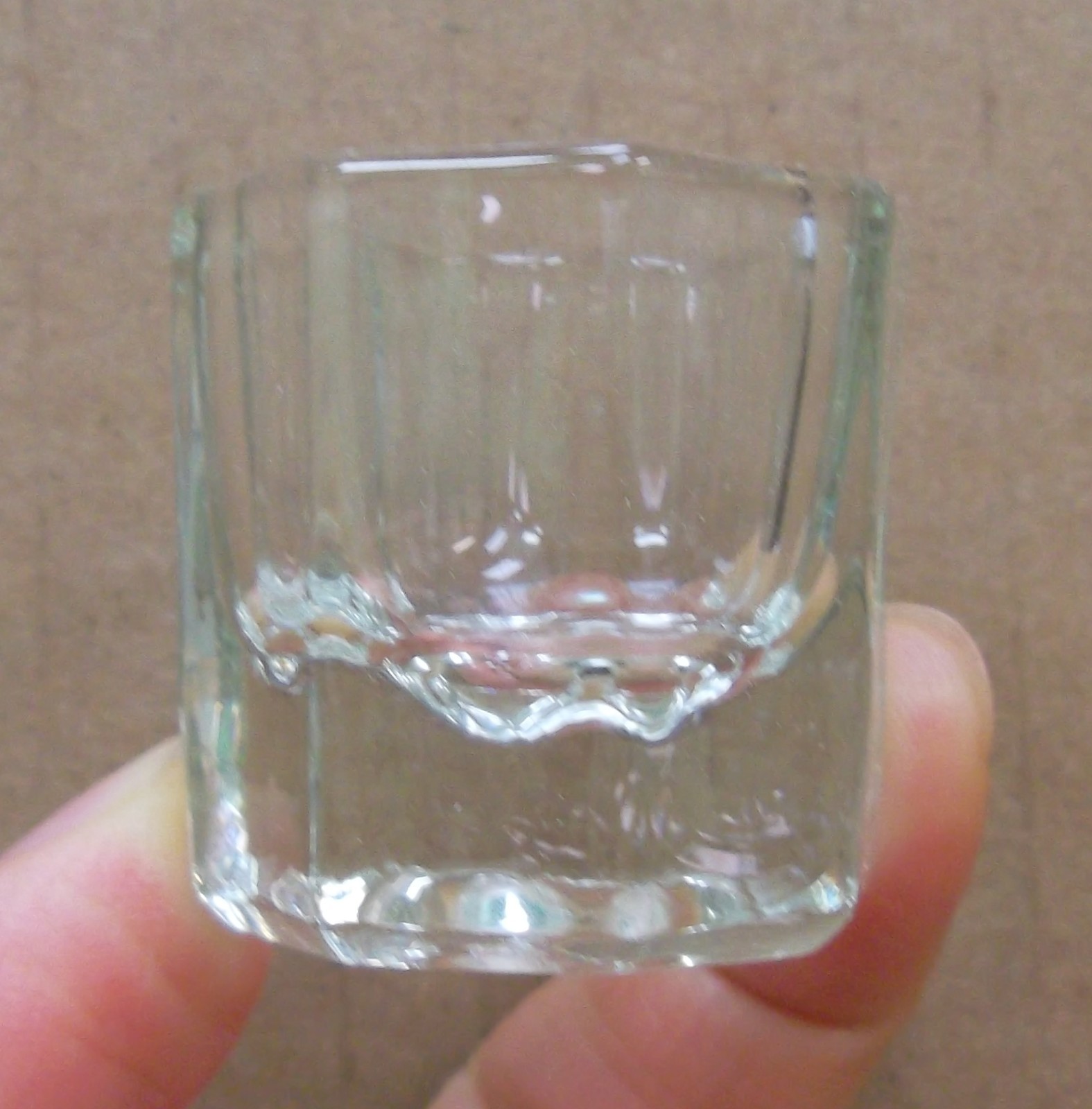 4 Glass Dappen Dish – Aceton, Acrylic, Liquid Container – Dental Instrument