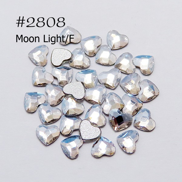 Swarovski 2808 Heart Flat Back 10mm(4pcs)