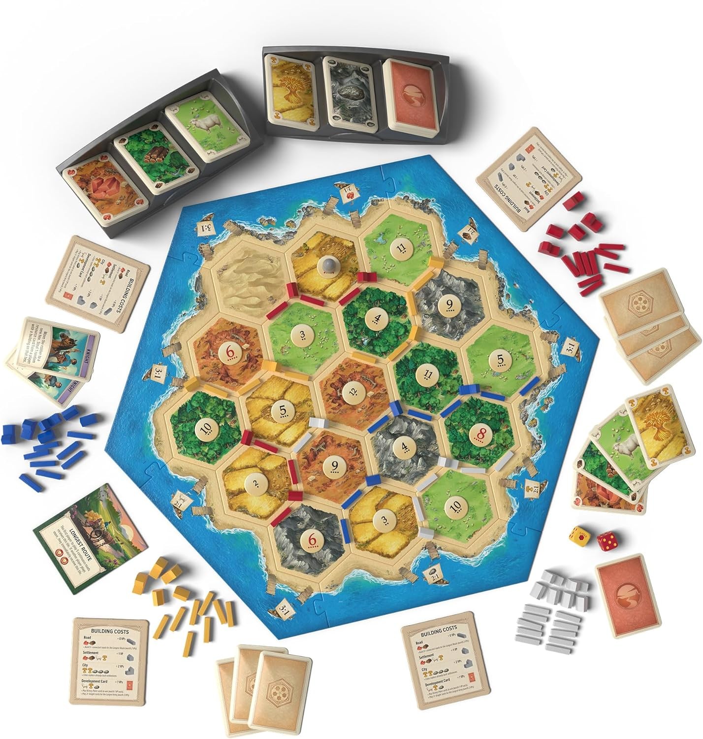 CATAN Board Game (6th Edition) Trade, Build & Settle in The Classic Strategy…