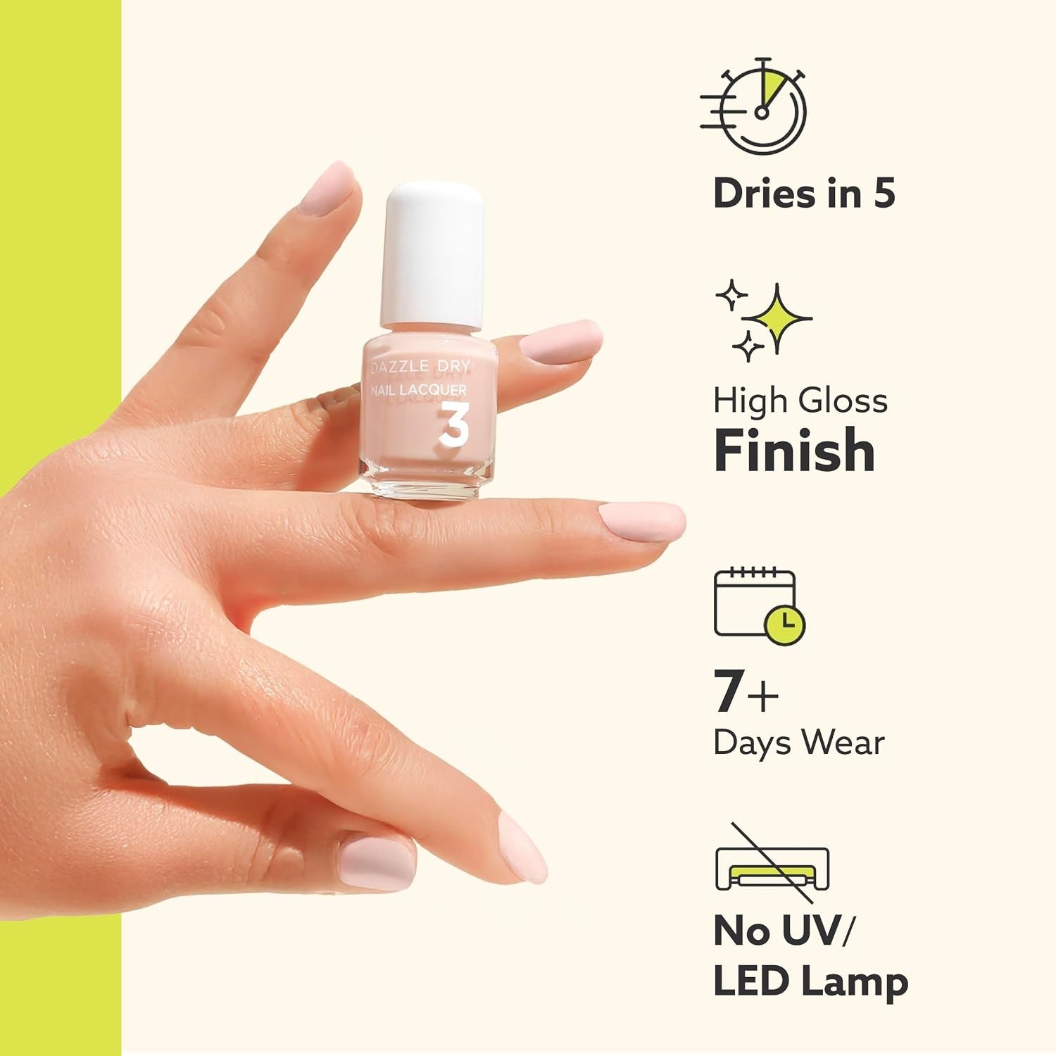 Chiffon Moment Mini Nail Kit | 4-Step Non-Toxic System for Salon Quality 5 Ma…