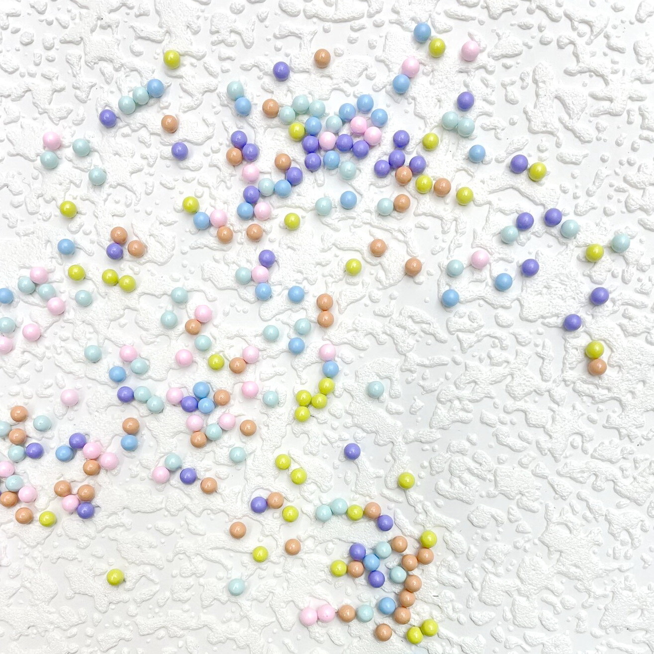 50g 1MM Macaroon Stainless Steel Metal Caviar Ball Beads 3D Summer Nail Art Deco