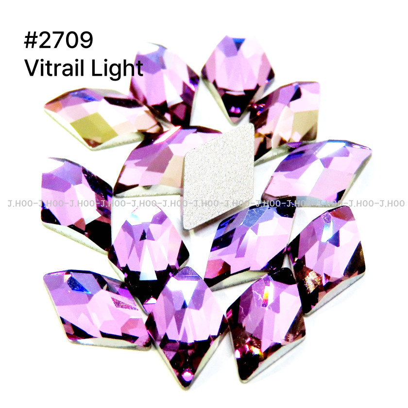 Swarovski 2709 Rhombus Flat Back 10*6mm(2pcs)