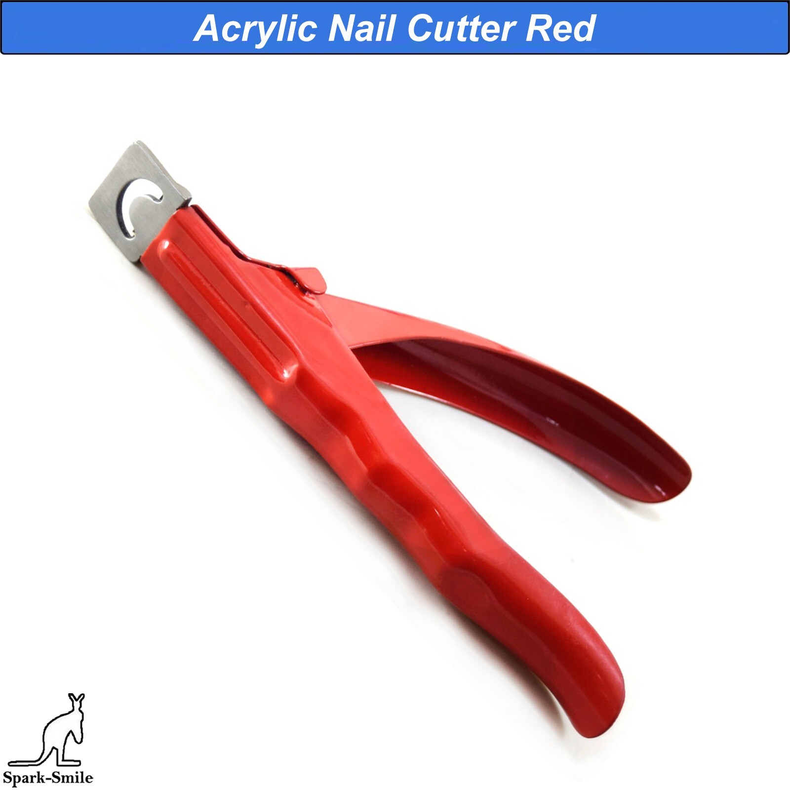Professional Acrylic Tips Cutter Fake Nail Clipper With Spring Manicure Tools