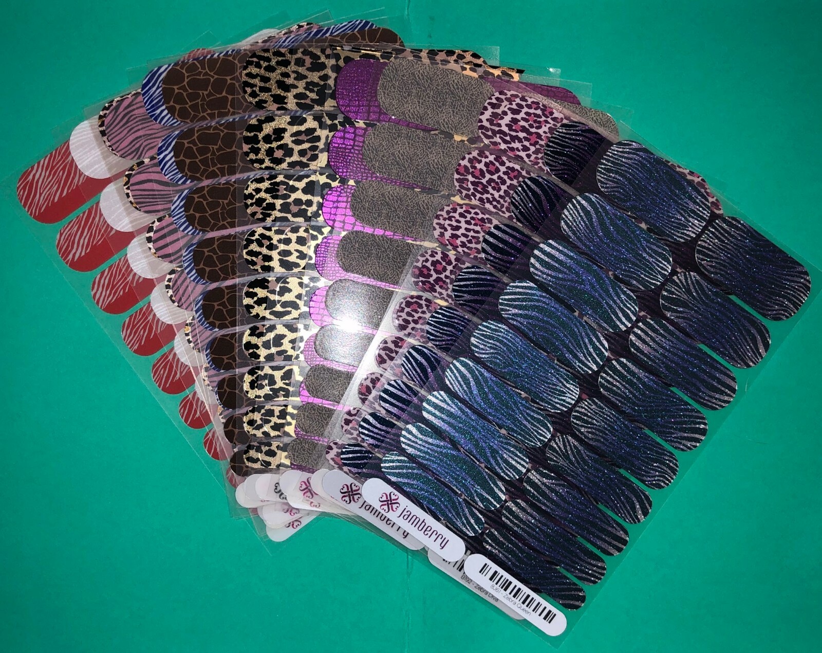 Jamberry _ Animal Prints! _ Full sheets!