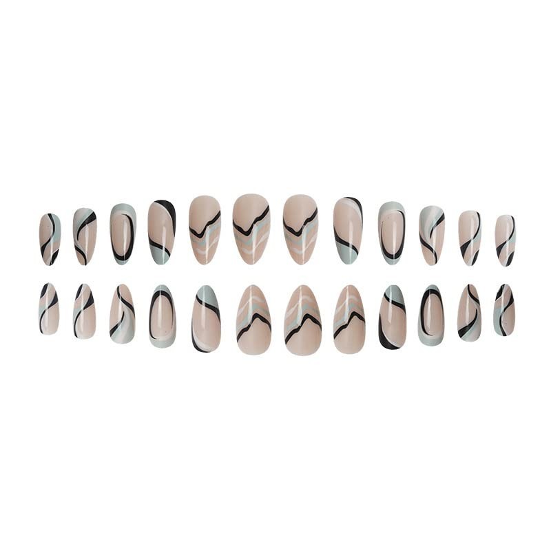 Secret Lives Premium Press on Nails Reusable Artifical Designer Fake Nails Exten
