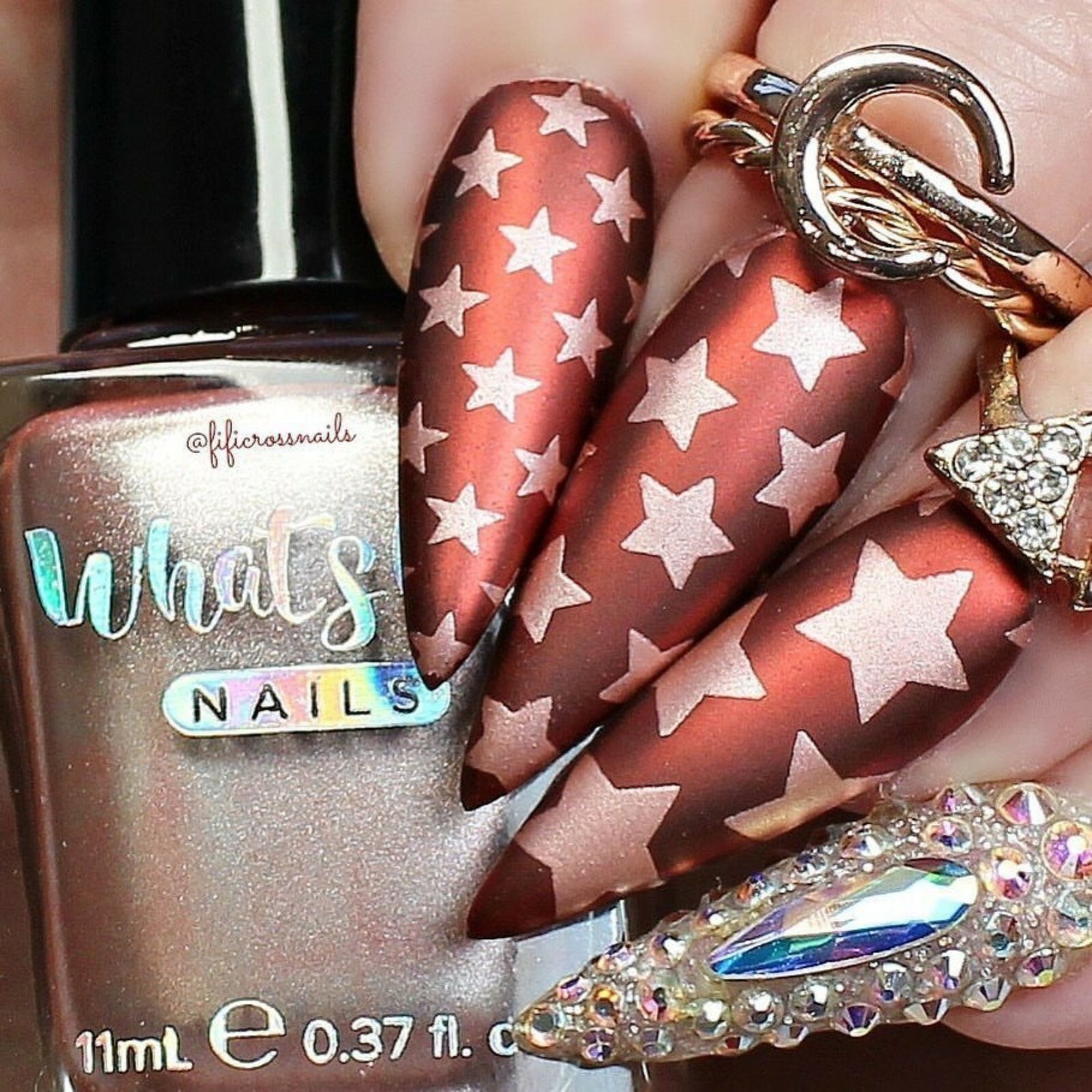 Roses are Gold Stamping Polish (Rose Gold), Nail Polish for Nail Art