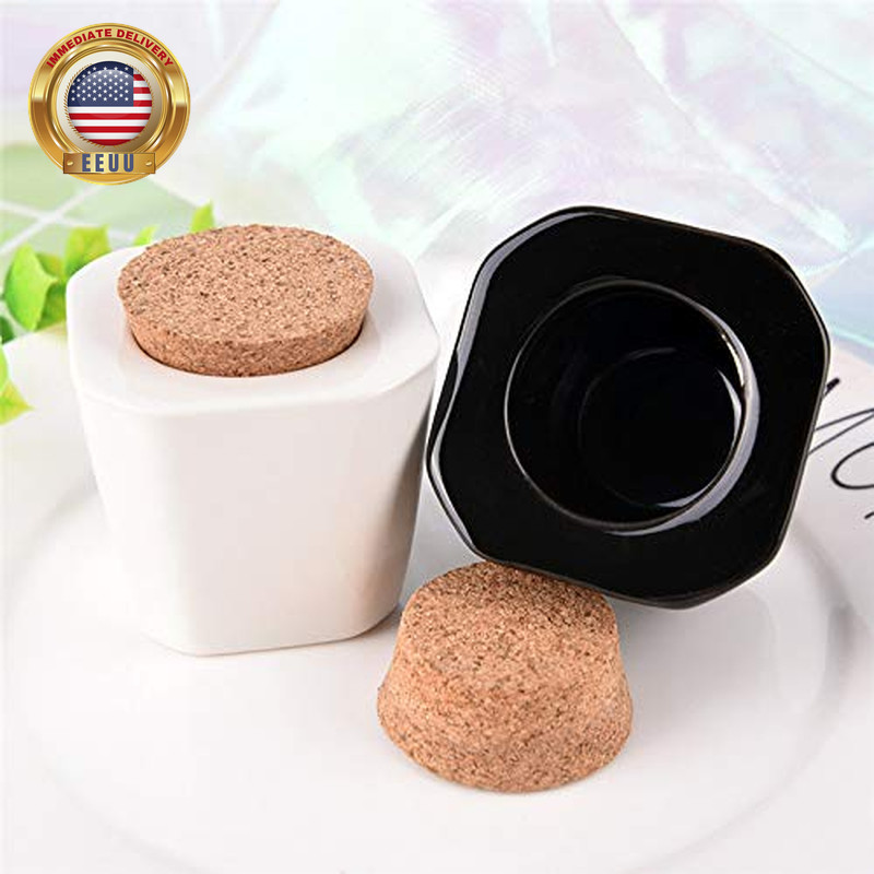 1 Pcs Porcelain Nail Art Dappen Dish,Mini Nail Art Acrylic Liquid Powder Dappen