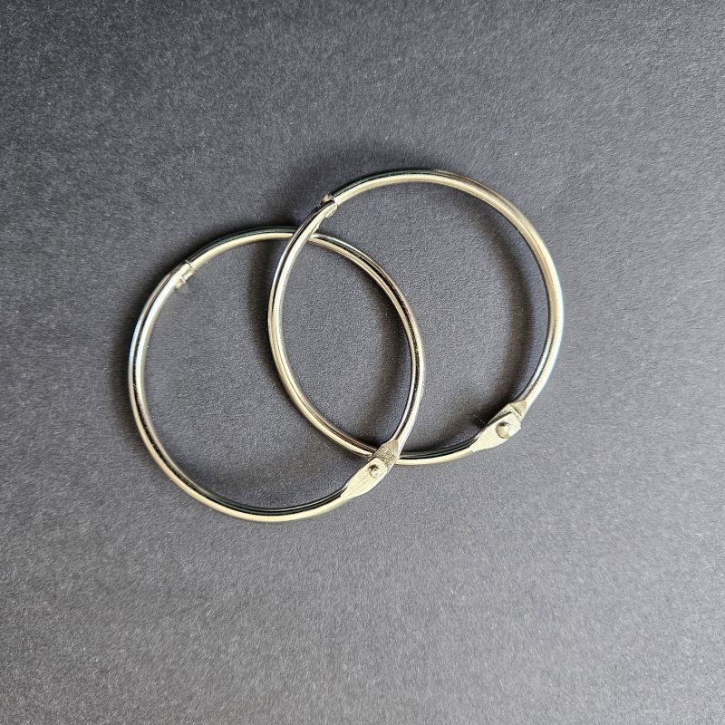 Fake Nail Display Metal Ring Oval Nail Art Wheel Polish Practice Sample Swatches