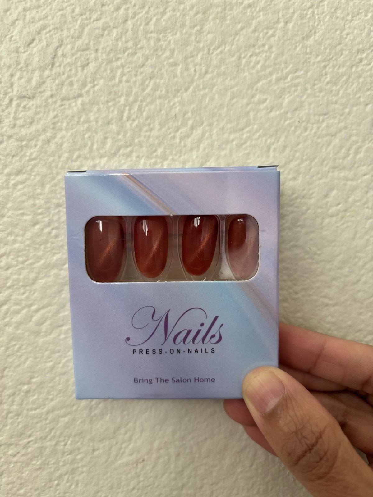 Press-On Nails Set (4 Boxes) Pre-Designed Multicolor Shiny for Nail Art