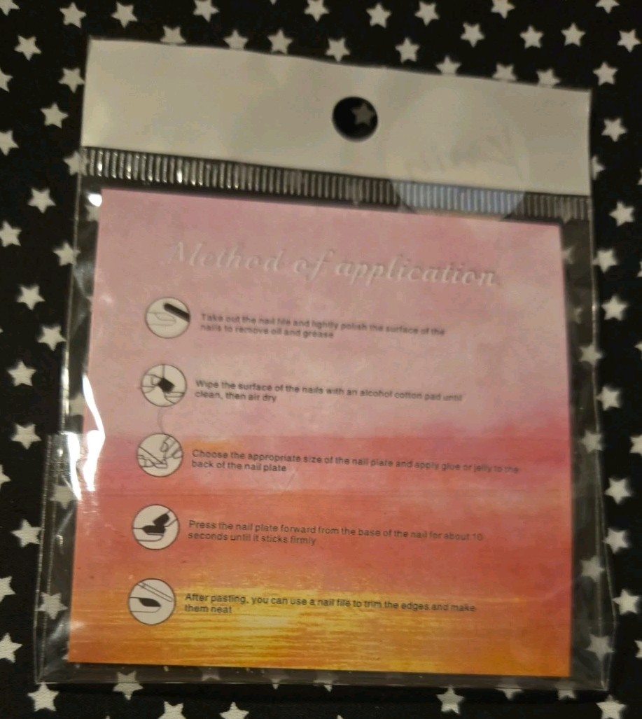 French Design “Unbranded” Press On Nails Size S