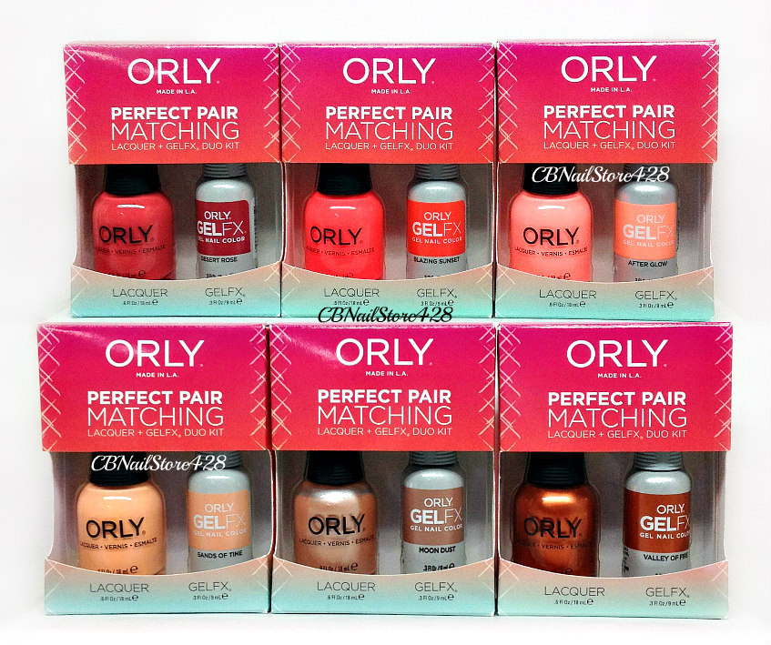 Orly Perfect Pair (Gelfx + NL) – NEON EARTH Collection – Choose Any Duo
