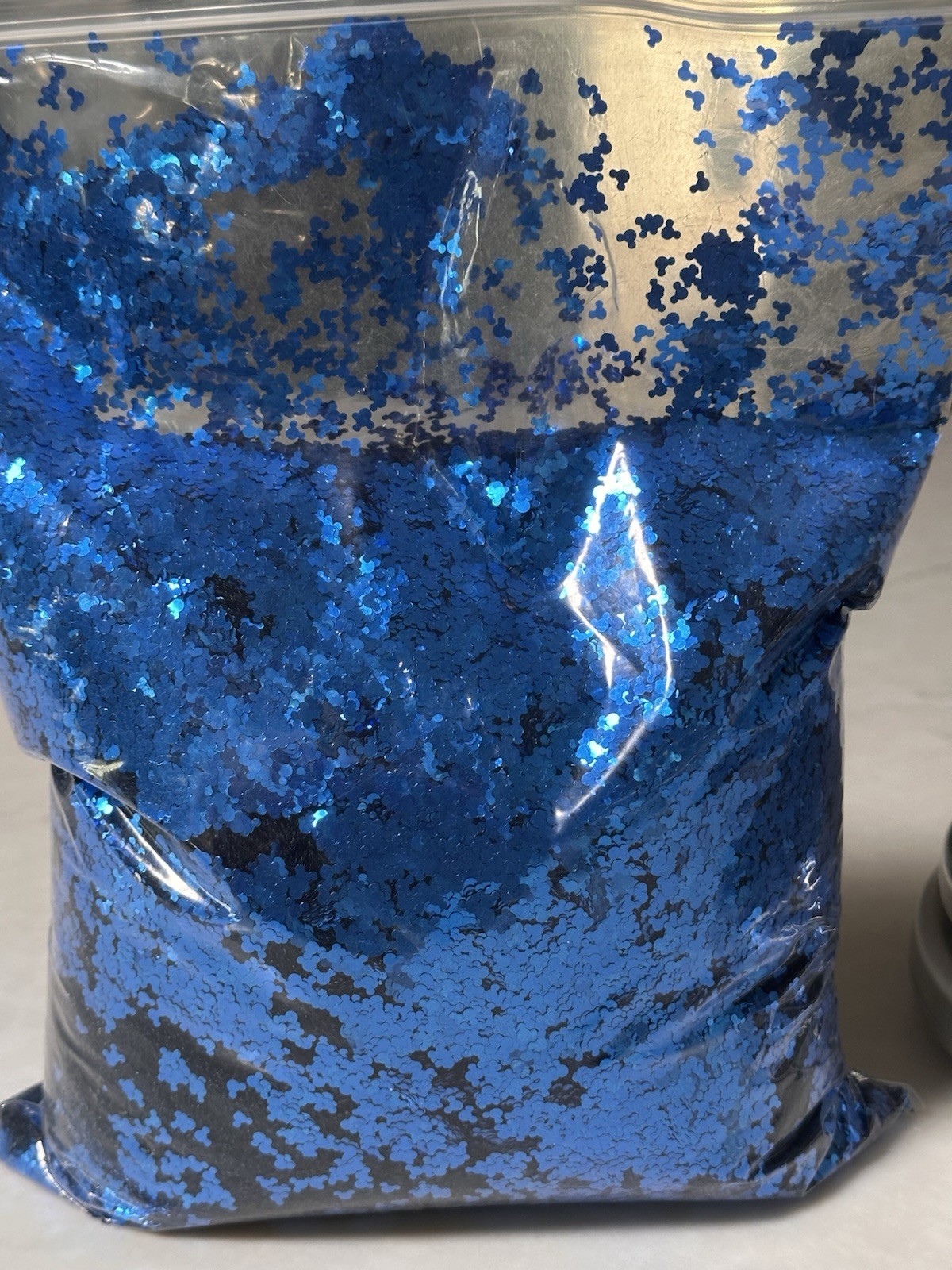 Royal Blue Mouse Head Solvent Resistant Glitter 1.67 lbs Epoxy Resin Craft