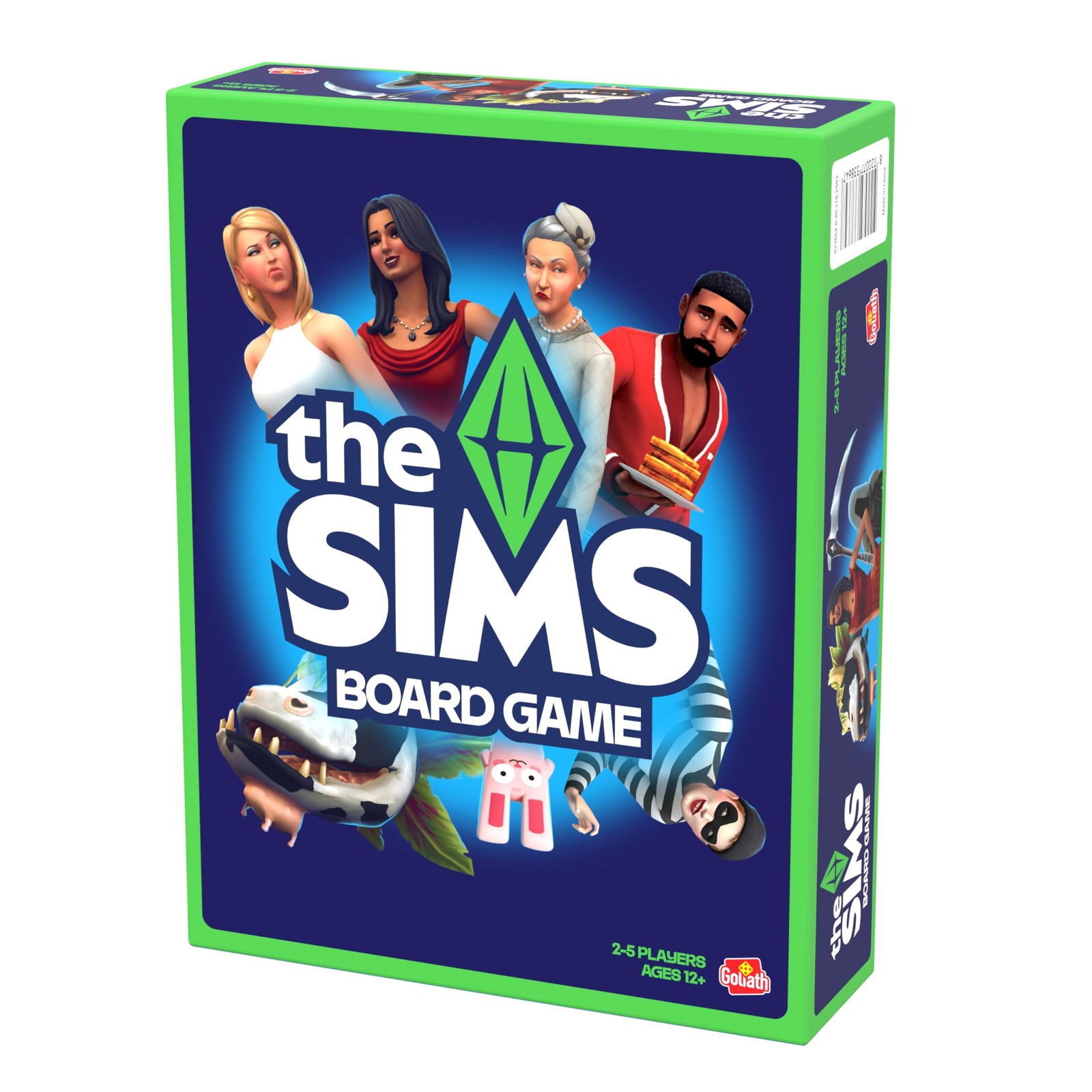 Goliath The Sims Board Game | Family 6.35cm x 20.32cm x 26.67cm, Multicolor