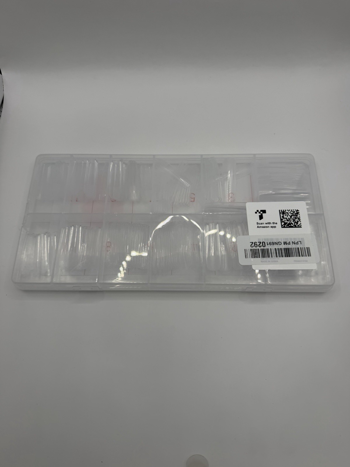 Modelones Soft Gel Nail Tips NEW (216Pc. 12 Size ) Long Square Nail. O￼