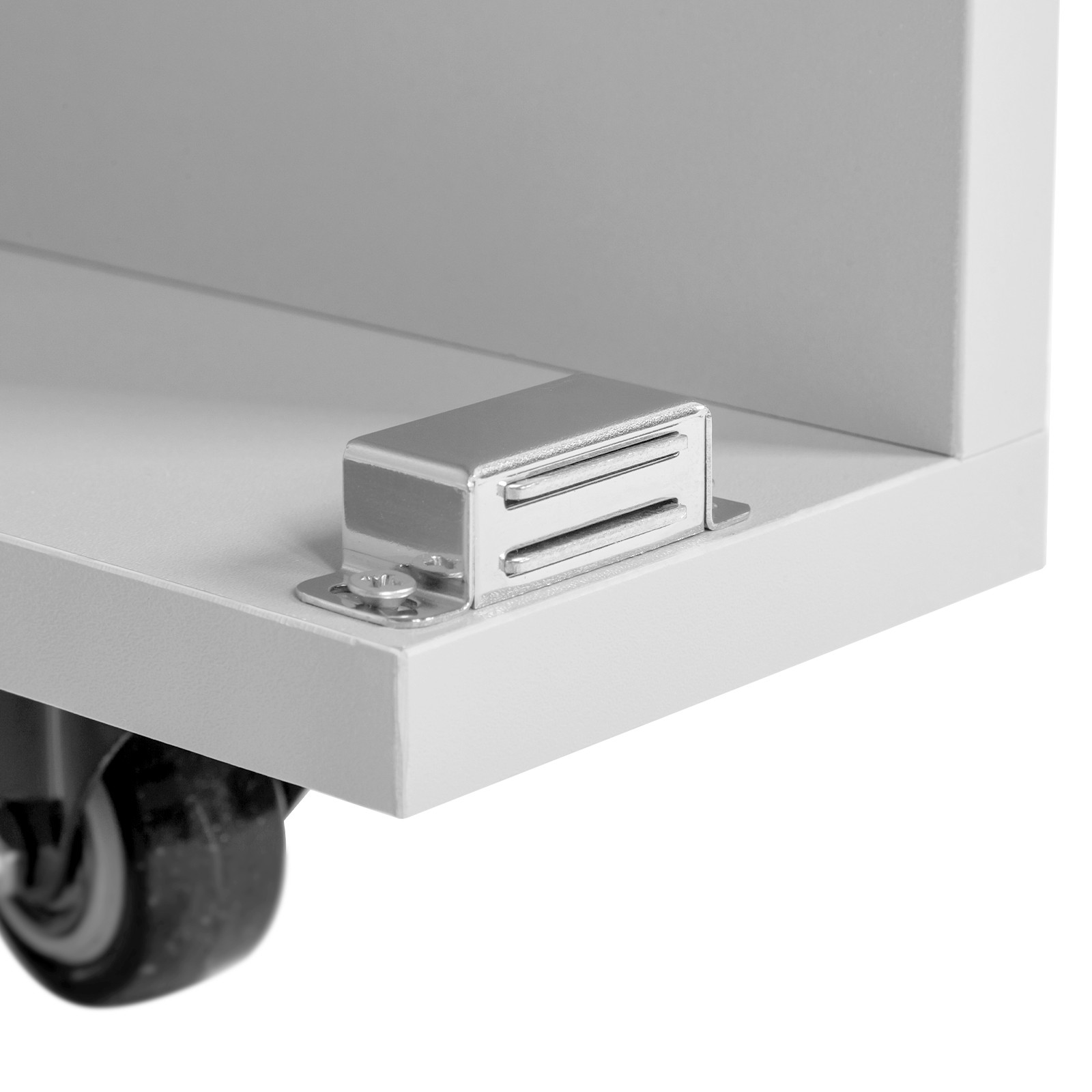 All-in-One Foldable Nail Table with Electric Dust Collector, Cabinet, Wrist Rest