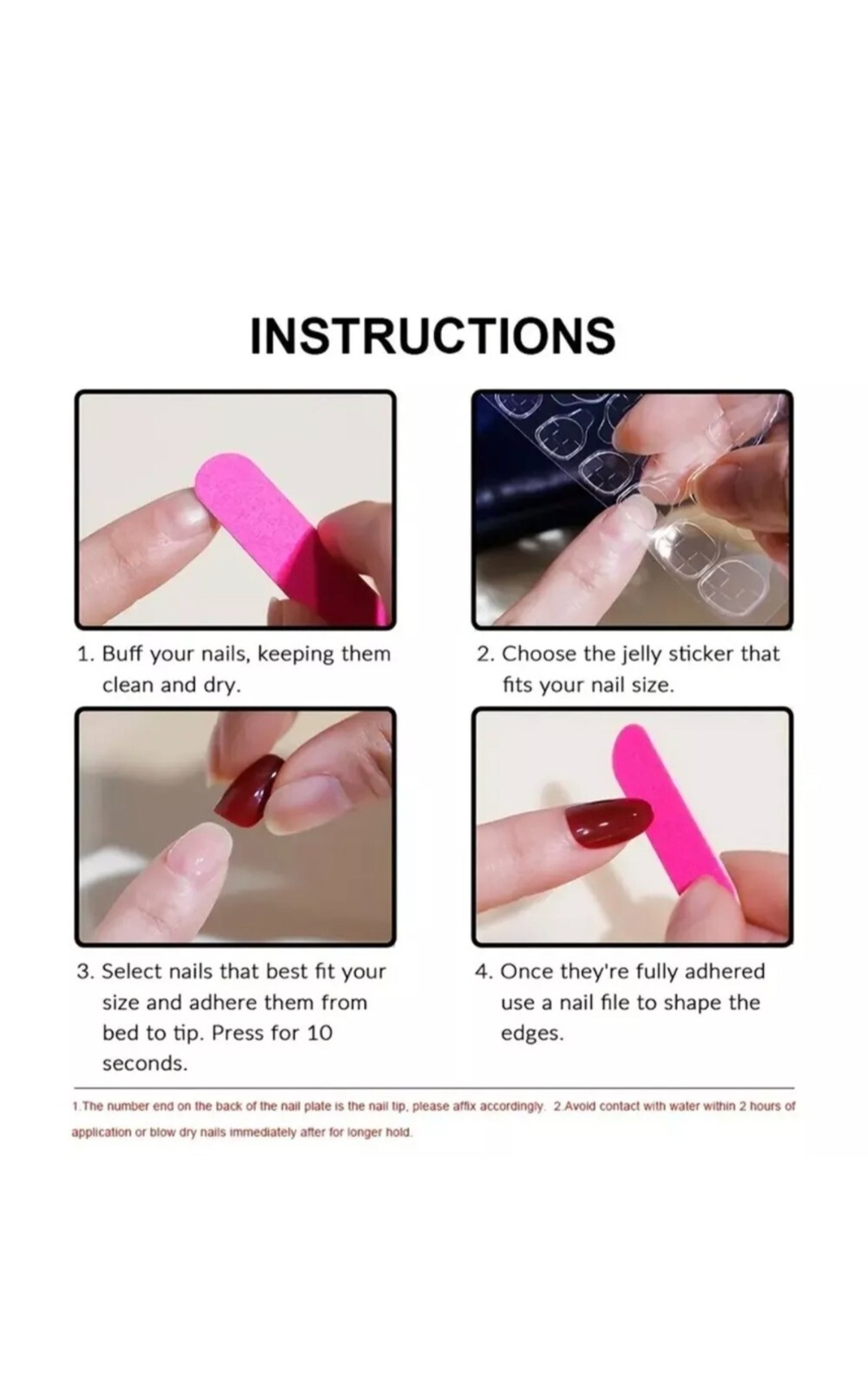 10pcs handmade Mickey Mouse Style Nails Press on Nail for Children’s Nail Art