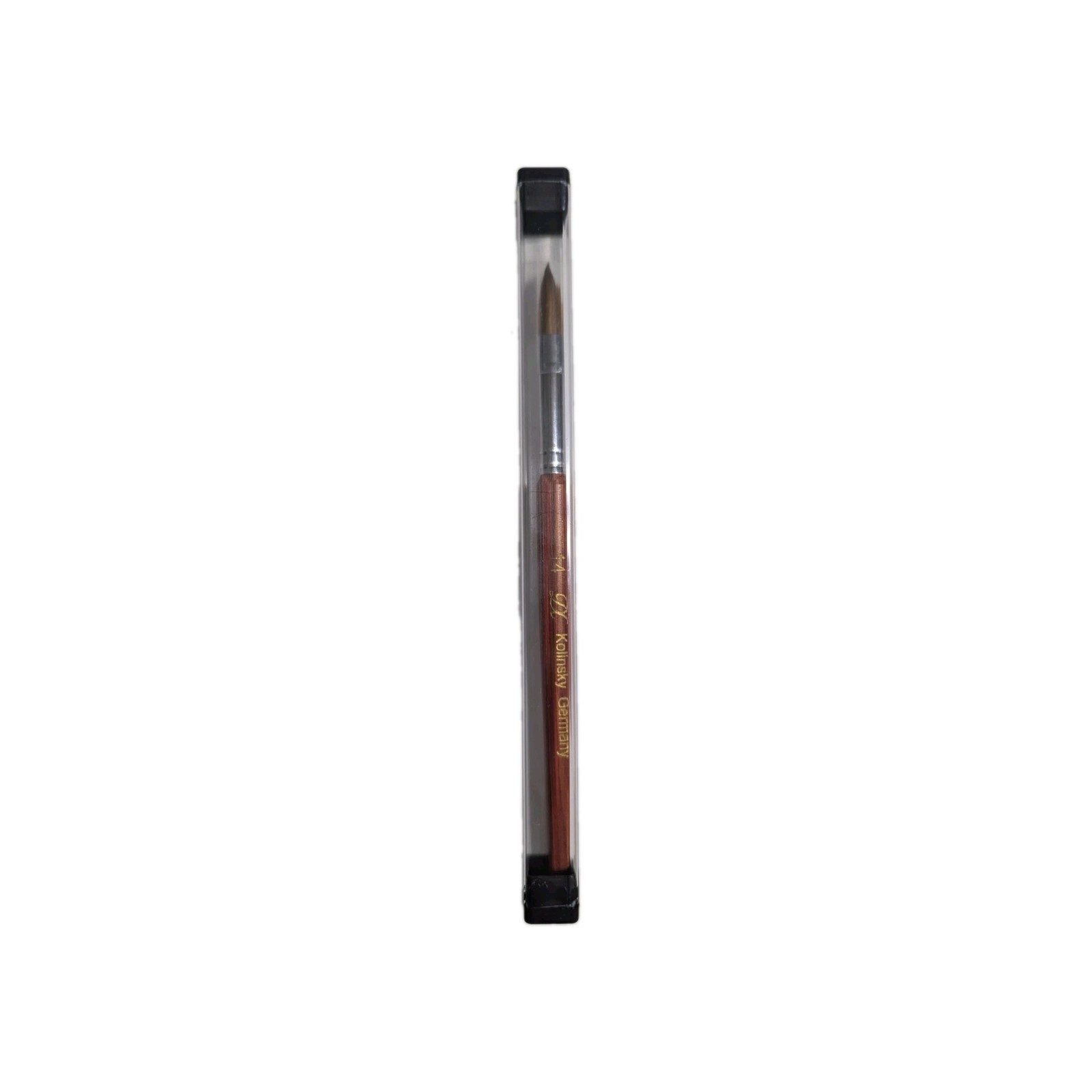 Red Wood Kolinsky Germany Acrylic Nail Brush Round size 14